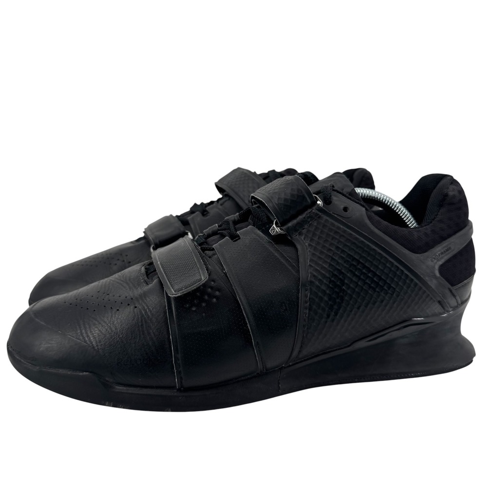 Reebok Legacy Lifter Weightlifting Shoes Mens 10.5 Black Training FK3119